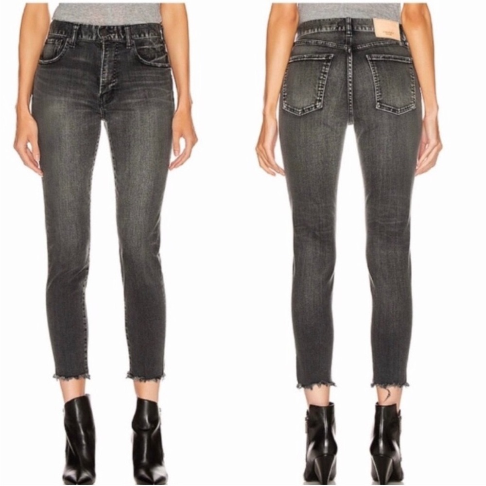 MOUSSY VINTAGE Westcliffe High Rise Skinny Light Black Jeans Women's 26 Japan